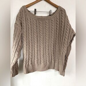 ASOS  tall size 12 knitted sweater top cable NWT